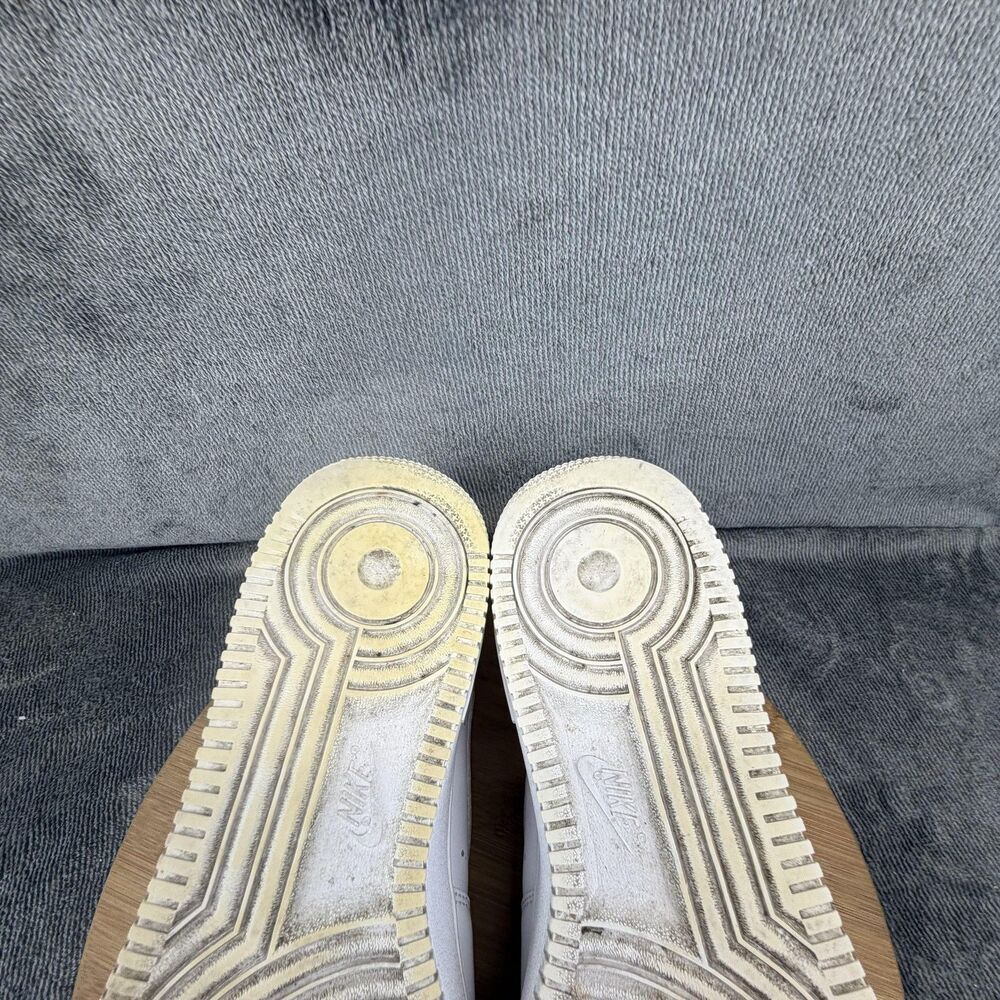 Nike Air Force 1 Low Shoes Mens Size 12 White Leather Low Top CW2288-111 - Picture 8 of 10